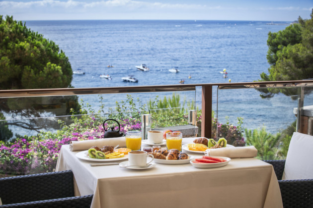 Hotel Cala del Pi: Desayuno...