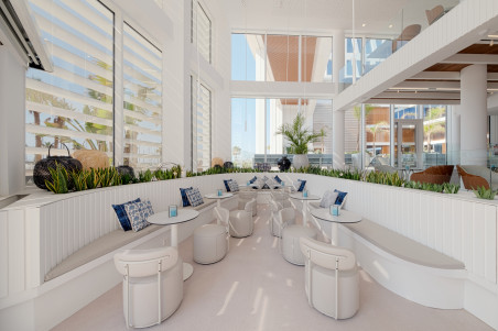 Hotel Marina Badalona: Vermut y aperitivo con vistas al mar para dos